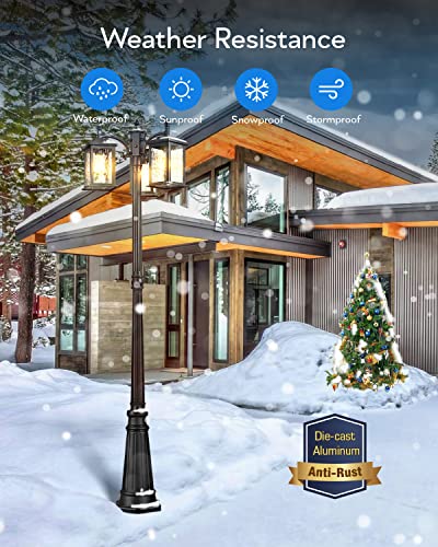 Dusk to Dawn Lamp Posts Outdoor Lighting