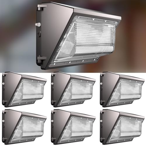 6 Pack 100W Wall Mount Wall Pack (6 Count)