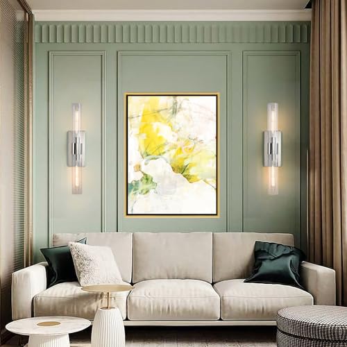 Wall Sconces Set of Two 22.8" Indoor Wall Light Fixtures (96 Ounce)