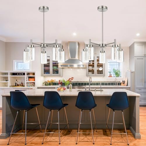 LED 5 Light Modern Chandeliers for Dining Room