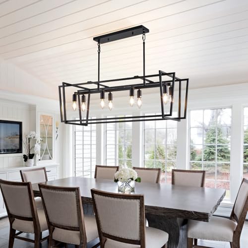 8 Light Dining Room Light Fixture