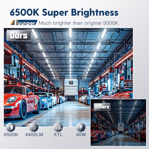 4Pack 4FT LED Shop Light (4 Count)