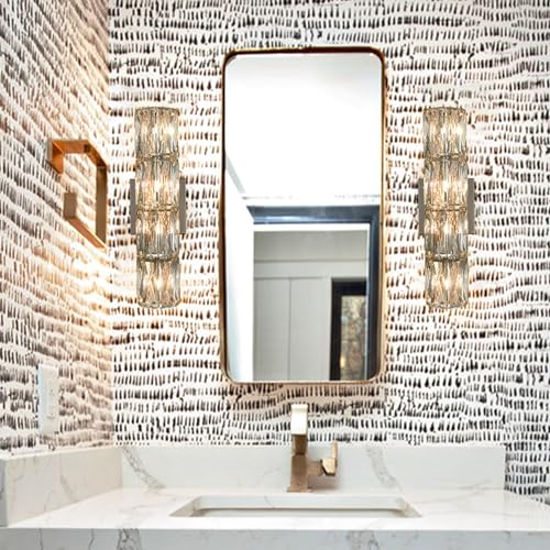 Luxury Chrome Crystal Wall Sconce 4