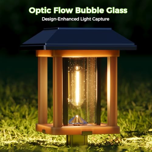 4 Pack Solar Pathway Lights Outdoor (4 Count)