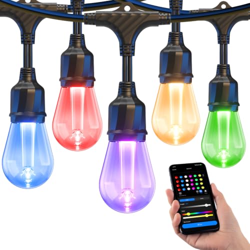 Smart Outdoor String Lights 98FT (98FT)