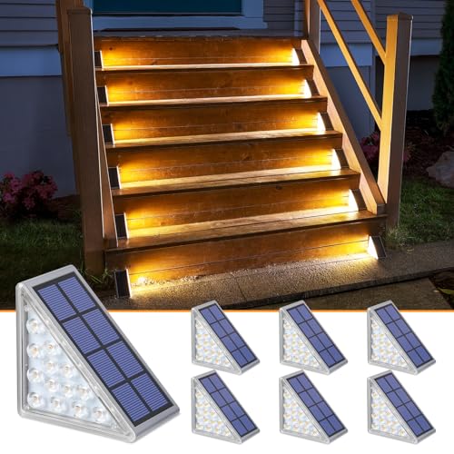 Solar Step Lights (6 Count)
