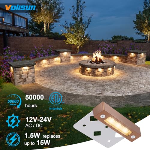 7 Inch Retaining Wall Lights (8 Count)