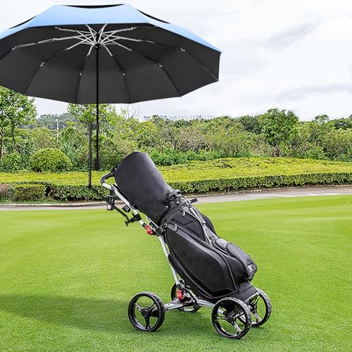UPF 50+ Beach Umbrella with Adjustable Universal Clamp