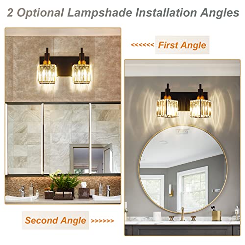 Modern Crystal Bathroom Vanity Light 2