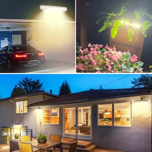 Clip On Solar Lights Outdoor with PIR Motion Sensor (2 Count)
