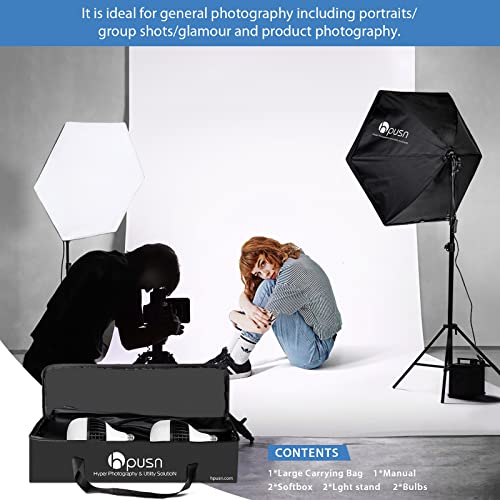 Softbox Photography Lighting Kit