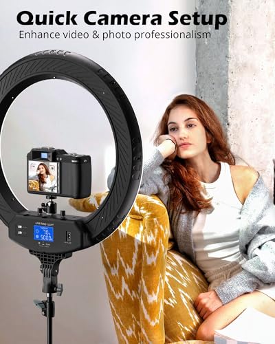 22'' Ring Light with 72'' Stand