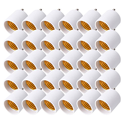 GU24 to E26 E27 Adapter 30 (30 Count)
