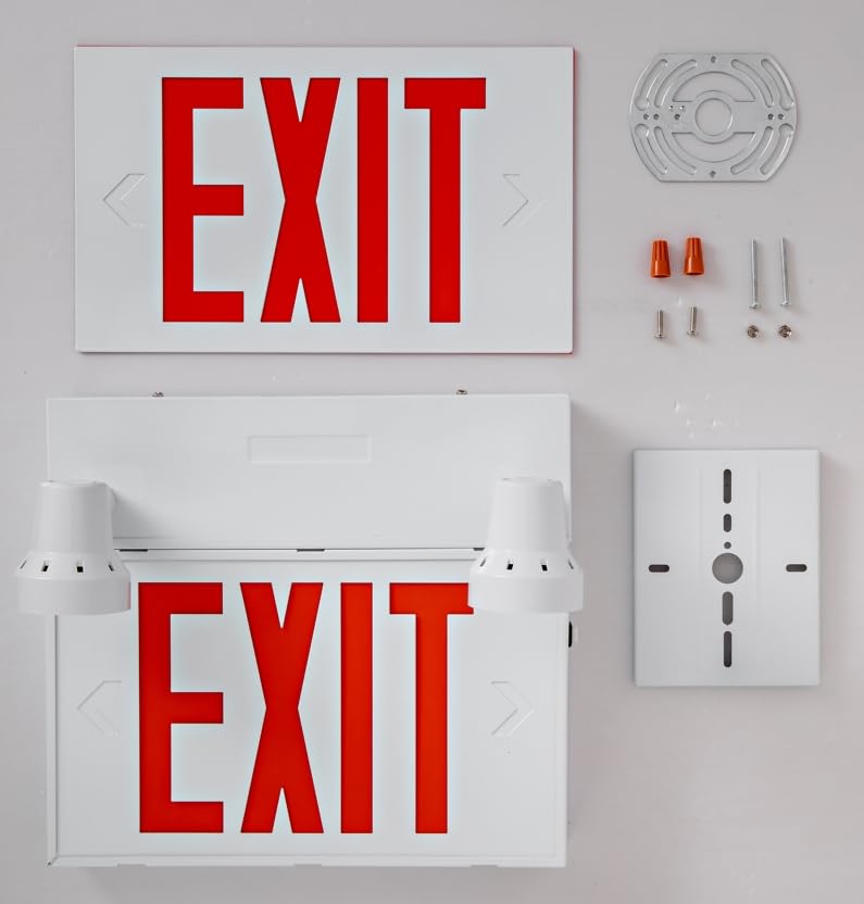 Steel Exit Sign with Remote Capabilities