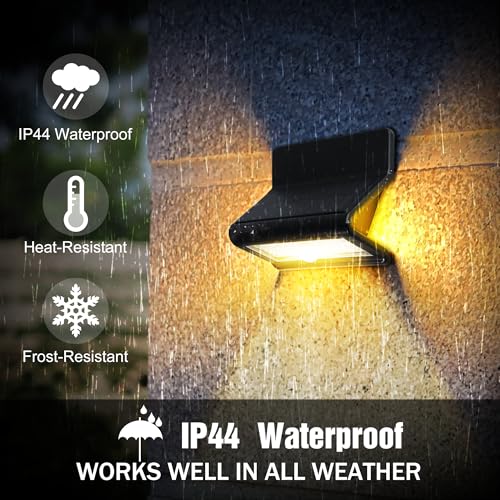 Outdoor Solar Security Lights Motion Sensor (4 Count)