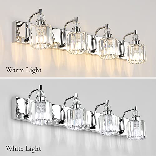 Crystal Bathroom Vanity Light