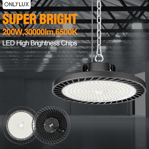 4Pack LED High Bay Light 200W (4 Count)