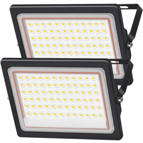 60W LED Flood Light Outdoor (2 Count)