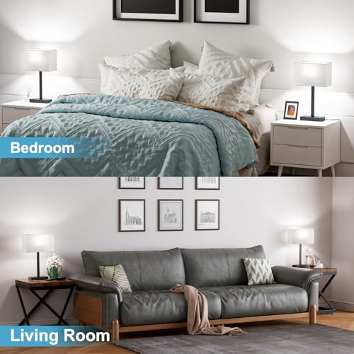 Touch Lamps for Bedroom (2 Count)