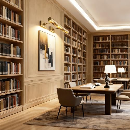 30 inch Picture Lights for Wall Hardwired Brass Picture Light