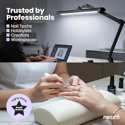 Ultra 3 500 Lumens LED Desk Lamp with Clamp