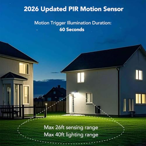 Motion Lights Solar Powered (8 Count)