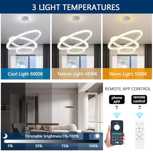 Modern LED Chandelier