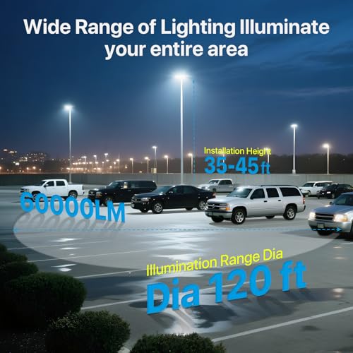 LED Parking Lot Lights Outdoor
