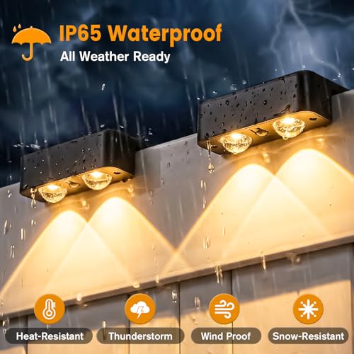 Solar Deck Lights Outdoor 20 Pack (20 Count)