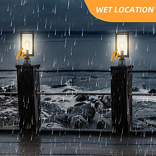 Large Dusk to Dawn Outdoor Post Light