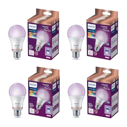 Smart LED Full Color Light Bulb 4 (4 Count)