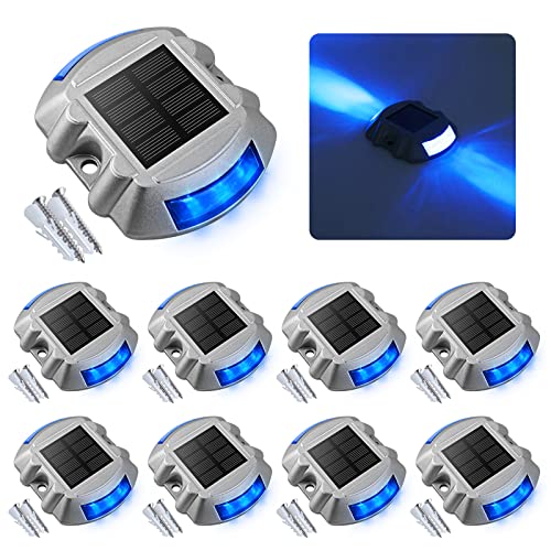 Solar Deck Driveway Dock Lights (8 Count)