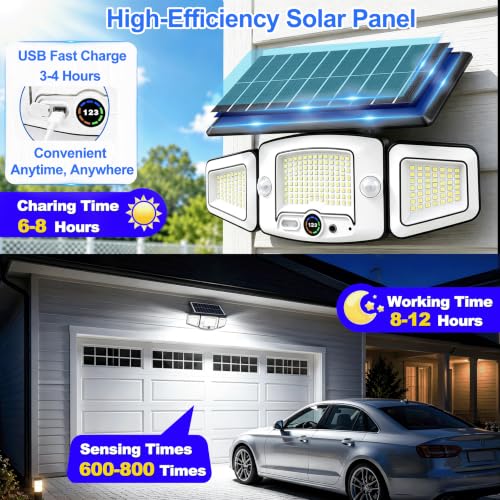 Solar Lights Outdoor Waterproof