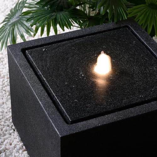 12.79” H Outdoor Water Fountain Made with Eco