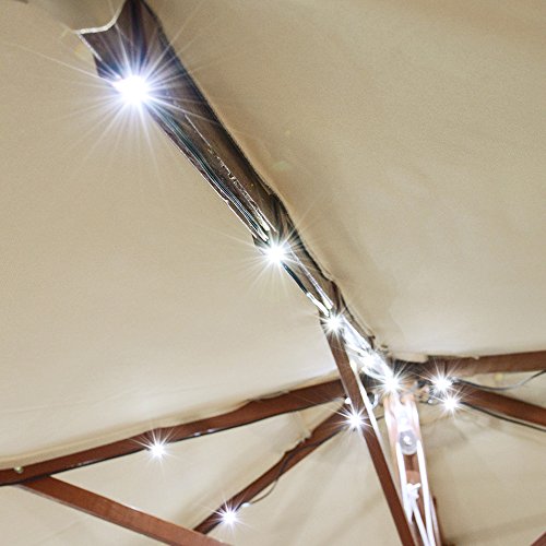 40 LED Solar String Light Cool White for 8