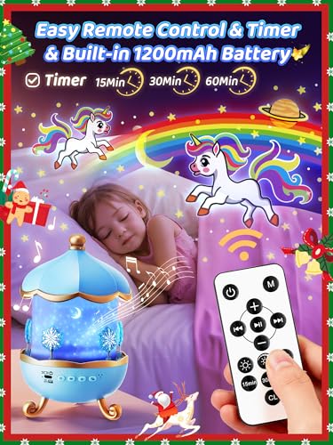Night Light Snow for Kids