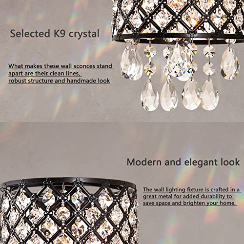 Crystal Wall Sconce (2 Count)