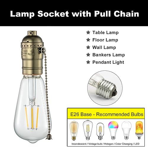 Pull Chain Lamp Socket Replacement