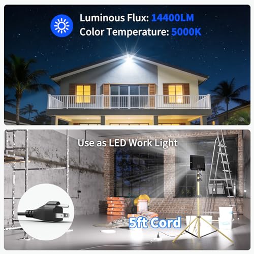 120W Flood Lights Outdoor (2 Count)