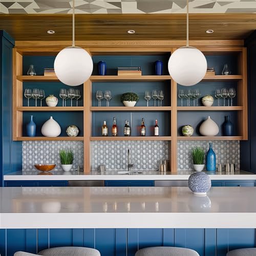 Ceres 12" Modern Globe Pendant Light for Kitchen Island