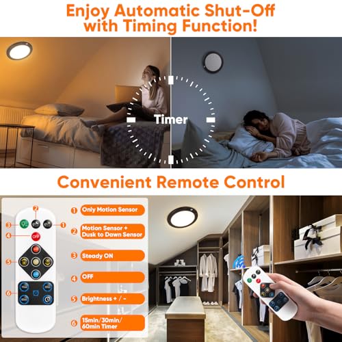 Rechargeable Motion Sensor Ceiling Light