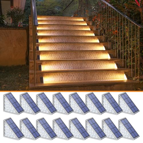 Solar Step Lights (16 Count)