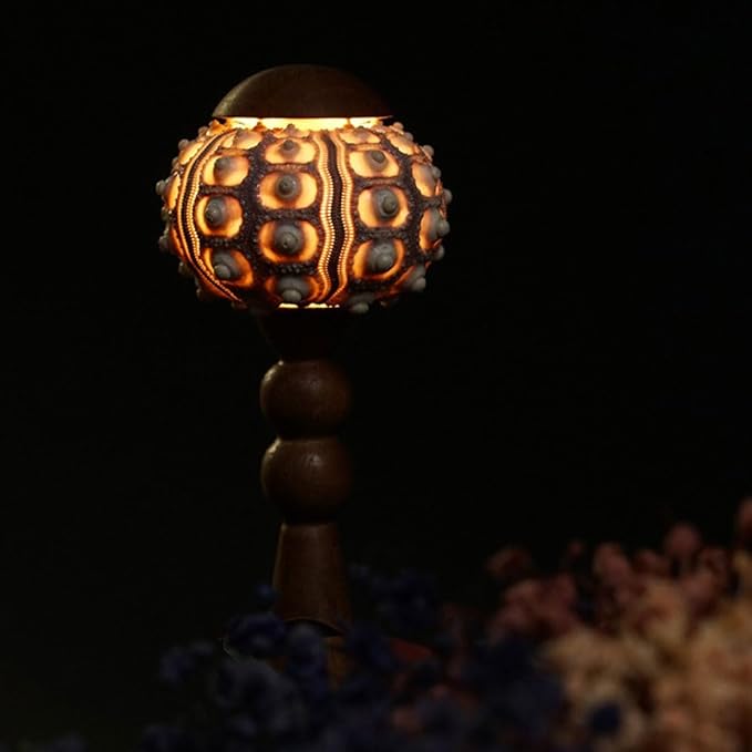 Wabi-sabi Style French Living Room Study Teahouse Desk Light Stylish High-end Touch Dimmable Rechargeable Wooden Desk Lamp Office Hotel Front Desk Table Lamp Coffee Shop Lighting Fixture