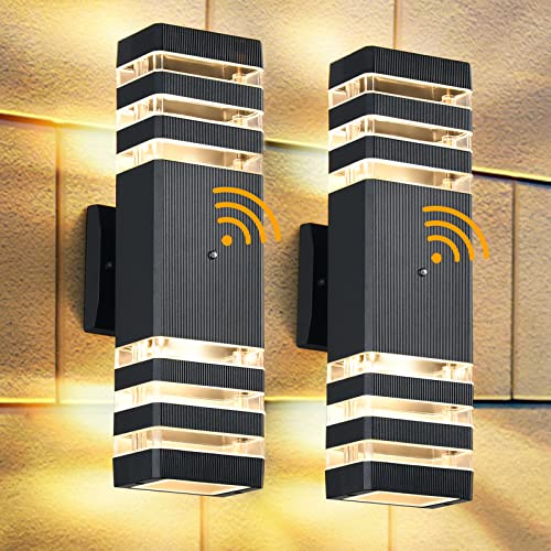 Dusk to Dawn Outdoor Wall Lights (2 Count)