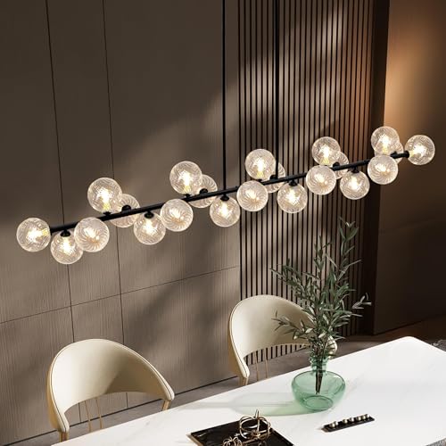 Linear Chandelier Dining Room Light Fixture Sputnik Linear Pendant Light