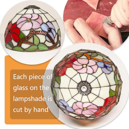 Tiffany Rose Style Lamp