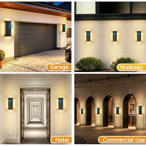 Dusk to Dawn Outdoor Wall Lights (Dusk to Dawn / 16 Inches)