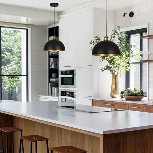 Black Pendant Lights Kitchen Island