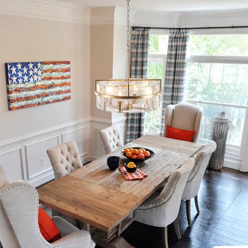 Modern Glass Chandelier