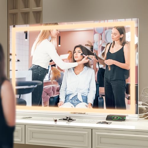 Large Vanity Mirror with Lights